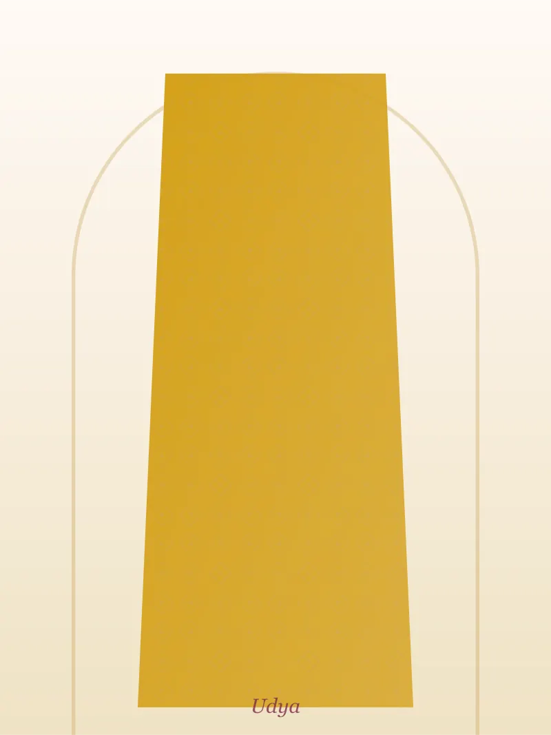 Mustard Unstitched Suit Material